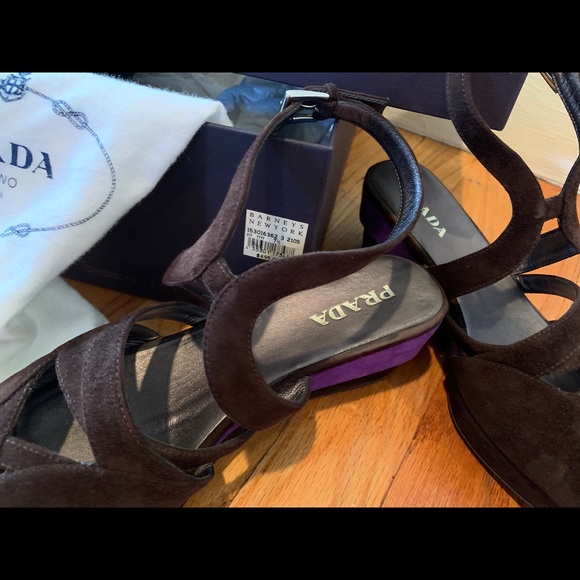 Prada Calzature Donna ankle-strap sandals - Picture 3 of 5